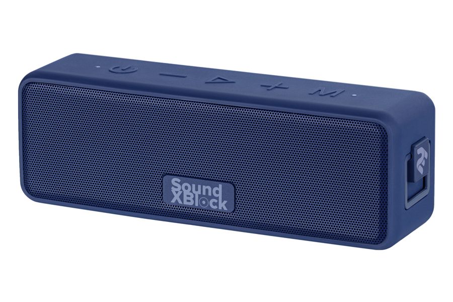 Акустическая система 2E SoundXBlock TWS, MP3, Wireless, Waterproof Blue 2E-BSSXBWBK фото