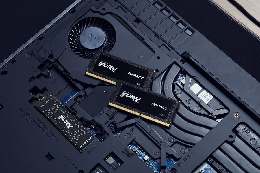 Память ноутбука Kingston DDR5 16GB 4800 FURY Impact (KF548S38IB-16) KF548S38IB-16 фото