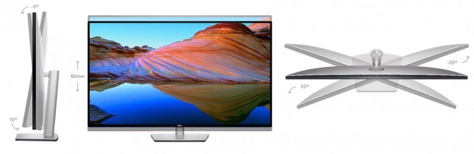 Монитор DELL 43" U4323QE 2xHDMI, 2xDP, USB-C, RJ-45, MM, IPS, 3840x2160, sRGB 95%, HAS (210-BFIS) 210-BFIS фото