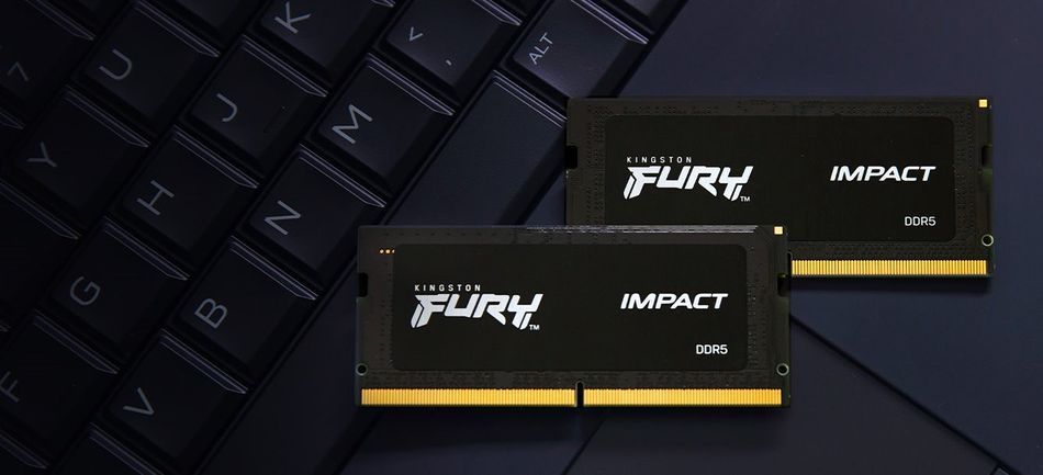 Память ноутбука Kingston DDR5 16GB 4800 FURY Impact (KF548S38IB-16) KF548S38IB-16 фото
