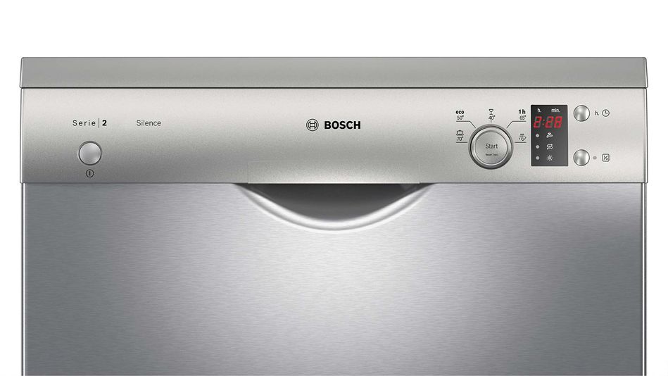 Посудомийна машина Bosch, 12компл., A+, 60см, дисплей, нержавіюча сталь - Уцінка SMS25AI01K фото