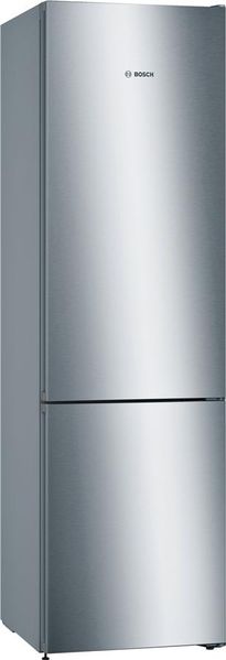 Холодильник Bosch з нижн. мороз., 203x60x67, xолод.відд.-279л, мороз.відд.-87л, 2дв., А++, NF, інв., нерж (KGN39VI306) KGN39VI306 фото