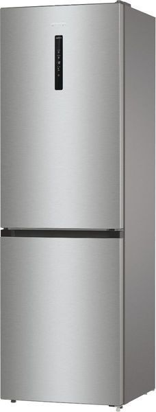 Холодильник з нижн. мороз. камерою Gorenje, 185х60х60см, 2 двері,203(99)л, А++, Total NF, Зона св-ті, Зовн. Диспл, нерж (NRK6192AXL4) NRK6192AXL4 фото