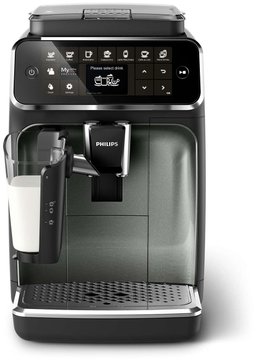 Кофемашина Philips Series 4300, 1.8л, зерно+молотая, автомат.капуч, авторецептов -8, черный (EP4349/70) EP4349/70 фото