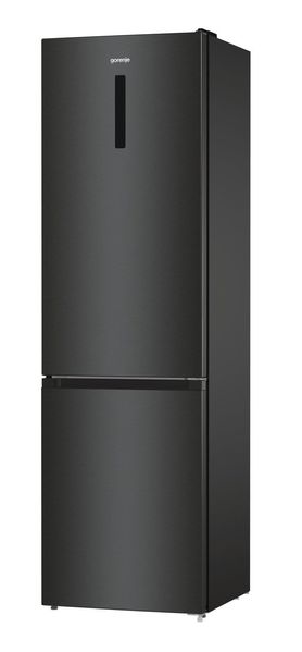 Холодильник з нижн. мороз. камерою Gorenje NRK620EABXL4, 200х60х60см, 2 двері, 235( 96)л, А++, Total NF , Зона св-ті, Зовн. Дисп - Уцінка NRK620EABXL4 фото