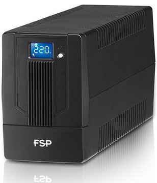 Джерело безперебійного живлення FSP iFP800, 800VA/480W, LCD, USB, 2xSchuko PPF4802003 фото