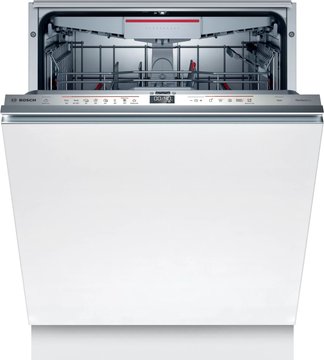 Посудомийна машина Bosch вбудовувана, 14 компл., A+++, 60см, дисплей, білий SMH6ZCX40K фото