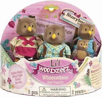 Набір фігурок Li'l Woodzeez Сім'я Сов 6007M - Уцінка 6007M фото