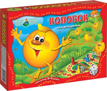 Детская настольная игра-бродилка "Колобок" от 4х лет (82500) 82500 фото