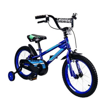 Велосипед дитячий 2-х колісний 16'' 211607 (RL7T) Like2bike Rider, синій, рама сталь, з дзвінком