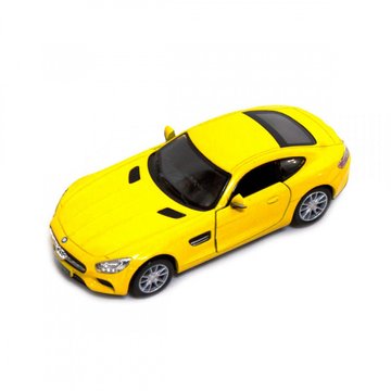 Колекційна іграшкова модель машинки Mercedes-AMG 5 інерційна Жовтий (KT5388W(Yellow)) KT5388W(Yellow) фото