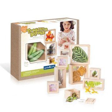 Набор Guidecraft Natural Play Сокровища в прозрачных ящиках (G3084) G3084 фото