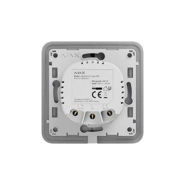 Реле одноклавишный выключатель проходного типа Ajax LightCore 2-way for LightSwitch Jeweler, беспроводной (000029719) 000029719 фото