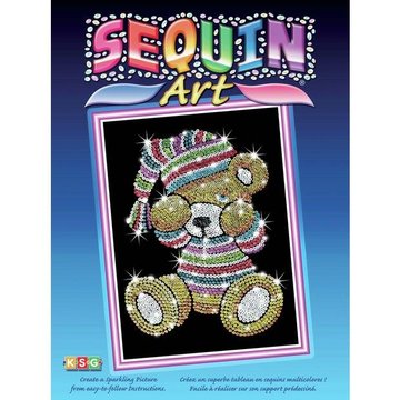 Набор для творчества Sequin Art BLUE Teddy SA0616 - Уцінка SA0616 фото