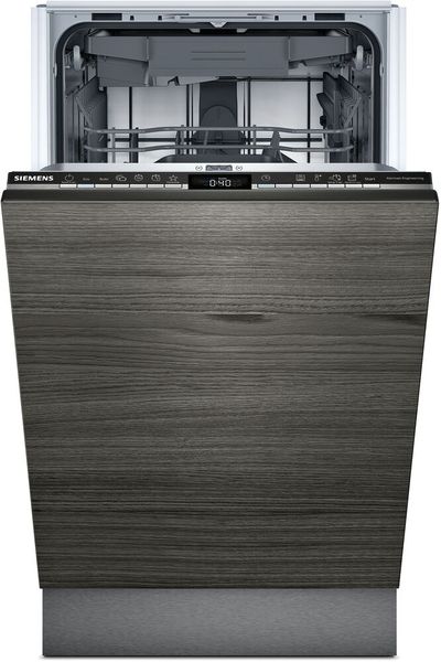 Посудомийна машина Siemens вбудовувана, 9компл., A+, 45см, дисплей, білий (SP63HX65MK) SP63HX65MK фото