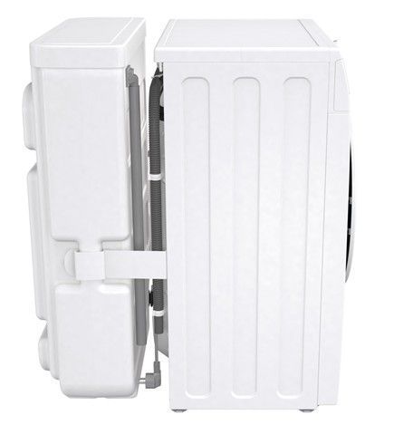 Пральна машина Gorenje фронтальна, з баком, 6кг, 1200, A+, 60см, дисплей, пар, інвертор, білий (WNHPI62SCSIRV) WNHPI62SCSIRV фото