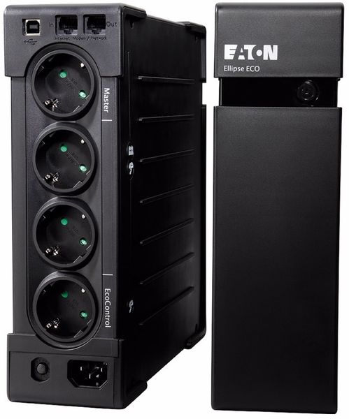 Джерело безперебійного живлення Eaton Ellipse ECO, 800VA/500W, USB, 4xSchuko (9400-5334) 9400-5334 фото