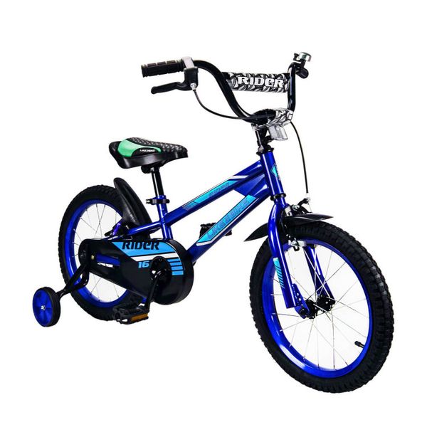 Велосипед детский 2-х колесный 16'' 211607 (RL7T) Like2bike Rider, синий, рама сталь, со звонком 211607 фото