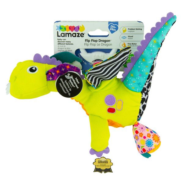 Мягкая игрушка-подвеска Lamaze Дракончик машет крыльями (L27565) L27565 фото
