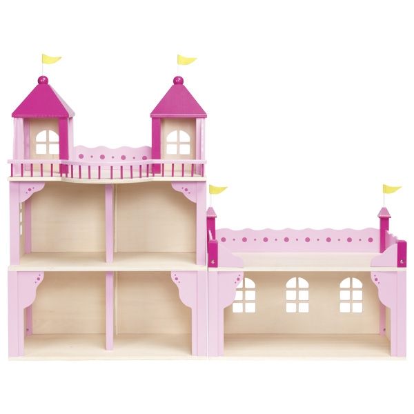 Кукольный домик Замок 2 этажа, закрывающийся Goki 51772G - Уцінка 51772G фото