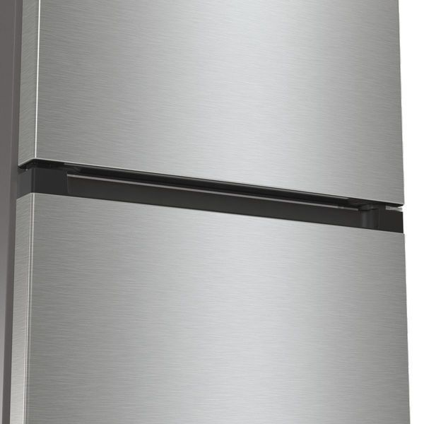Холодильник з нижн. мороз. камерою Gorenje, 185х60х60см, 2 двері,203(99)л, А++, Total NF, Зона св-ті, Зовн. Диспл, нерж (NRK6192AXL4) NRK6192AXL4 фото