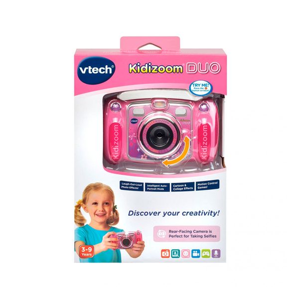 Детская цифровая фотокамера - KIDIZOOM DUO Pink 80-170853 - Уцінка 100230 фото