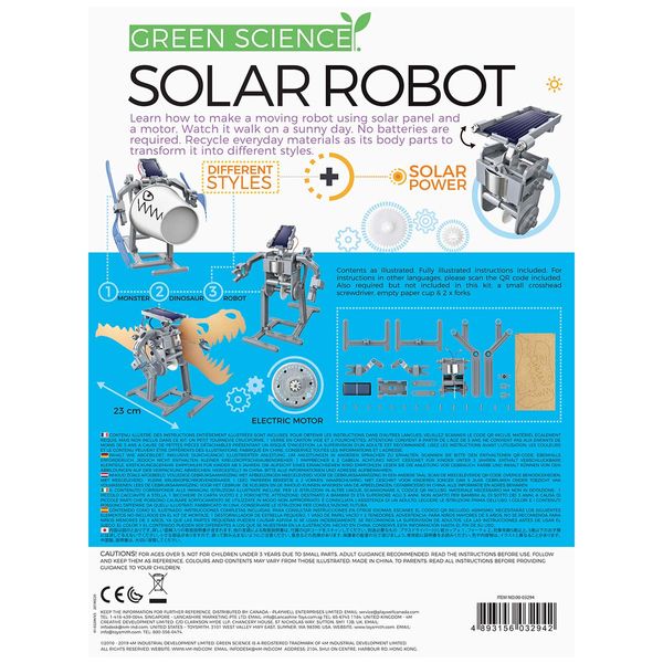 Робот на сонячній батареї своїми руками 4M (00-03294) 00-03294 фото