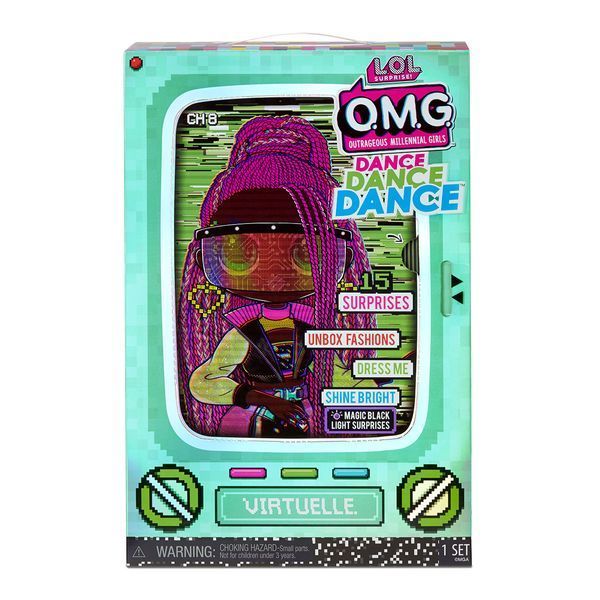 Ігровий набір з лялькою L.O.L. SURPRISE! серії "O.M.G. Dance" - ВІРТУАЛЬ (117865) 117865 фото