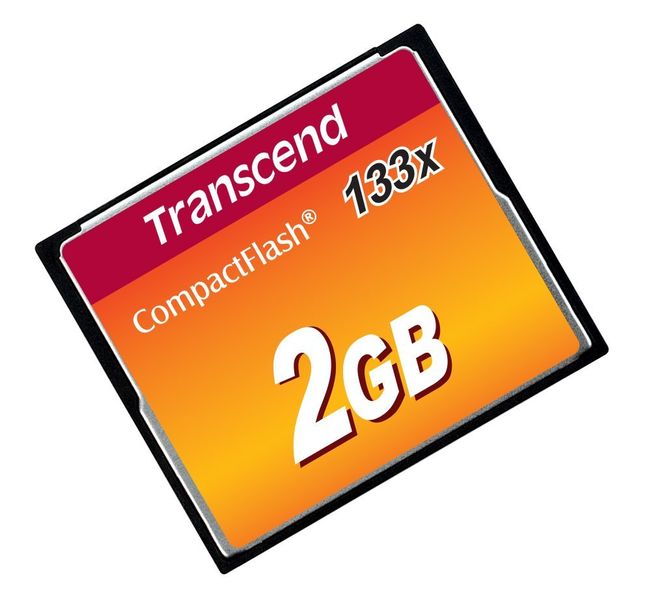 Карта памяти Transcend 2GB CF 133X (TS2GCF133) TS2GCF133 фото