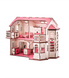Кукольный дом с гаражом со светом (В014)