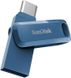 Накопичувач SanDisk 64GB USB 3.1 Type-A + Type-C Ultra Dual Drive Go Navy Blue (SDDDC3-064G-G46NB)