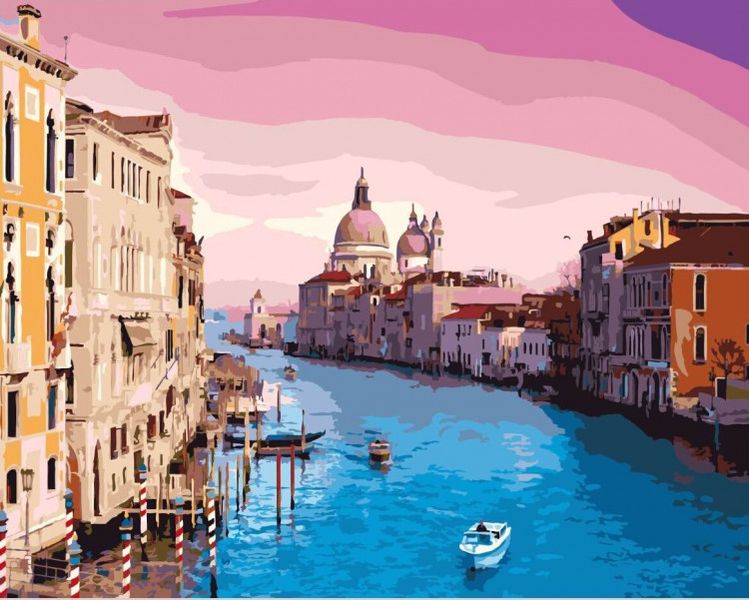 Картина по номерам. Brushme " Венеция " , 40х50 см (GX8337) GX8337 фото