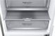 Холодильник LG з нижн. мороз., 203x60х68, холод.відд.-277л, мороз.відд.-107л, 2дв., А+++, NF, лін., диспл зовн., зона св-ті, Metal Fresh, нерж (GW-B509PSAP)
