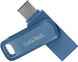 Накопичувач SanDisk 64GB USB 3.1 Type-A + Type-C Ultra Dual Drive Go Navy Blue (SDDDC3-064G-G46NB)