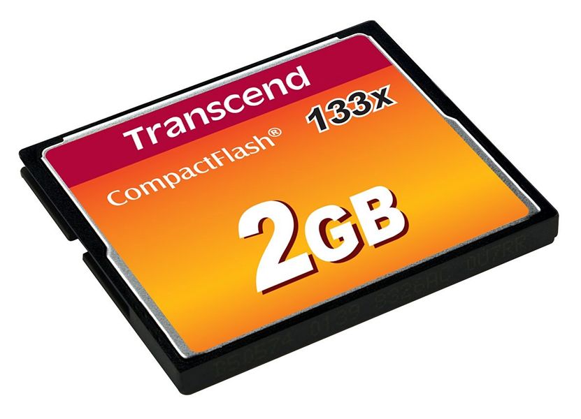 Карта пам'ятi Transcend 2GB CF 133X TS2GCF133 фото