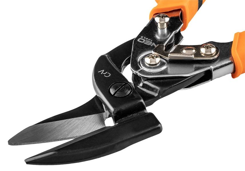 Ножиці по металу Neo Tools, індукційне загартування лез, сталь CrMo, 250 мм (31-065) 31-065 фото