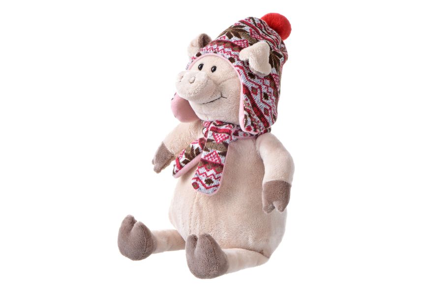 М'яка іграшка Same Toy Свинка в шапці 38 см (THT720) THT720 фото