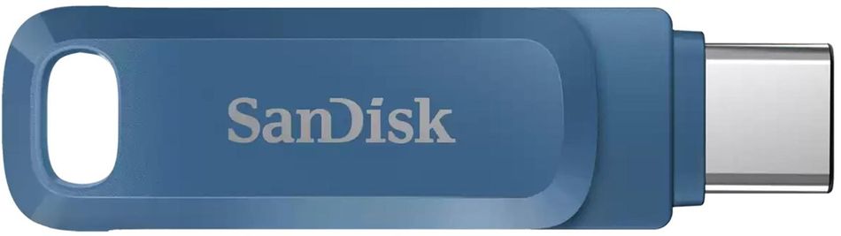 Накопичувач SanDisk 64GB USB 3.1 Type-A + Type-C Ultra Dual Drive Go Navy Blue (SDDDC3-064G-G46NB) SDDDC3-064G-G46NB фото
