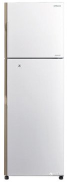 Холодильник Hitachi з верхн. мороз., 158x55х65, холод.відд.-176л, мороз.відд.-54л, 2дв., А+, NF, інв., білий R-H330PUC7PWH R-H330PUC7PWH фото