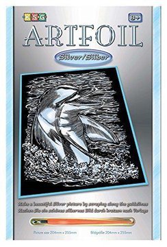 Набор для творчества Sequin Art ARTFOIL SILVER Дельфин SA0608 SA0608 - Уцінка SA0608* фото