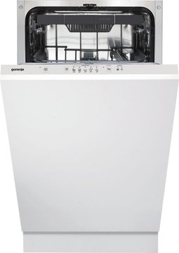 Посудомийна машина Gorenje вбудовувана, 11компл., A++, 45см, 3й кошик, білий - Уцінка GV520E10S фото