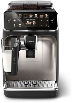 Кофемашина Philips Series 5400, 1.8л, зерно+молотая, автомат.капуч, авторецептов -12, черный (EP5447/90) EP5447/90 фото