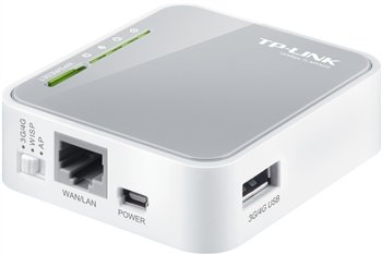 Маршрутизатор TP-LINK TL-MR3020 N300 1xFE LAN/WAN 1xUSB2.0 для 3G/4G/LTE - Уцінка TL-MR3020 фото