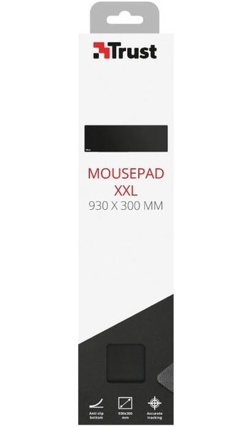 Ігрова поверхня TRUST Mouse Pad XXL (930х300х3мм), Чорний 24194_TRUST фото