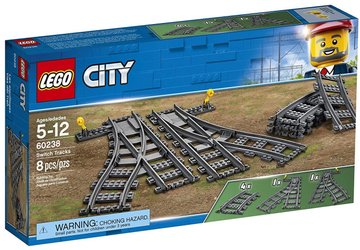Конструктор LEGO City Железнодорожные стрелки (60238) 60238 фото