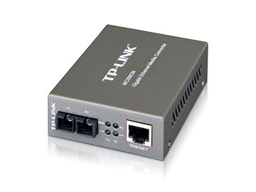 Медіаконвертер TP-LINK MC200CM 1xGE, 1x1000BASE-SX, MM, 0.5km, SC - Уцінка MC200CM фото