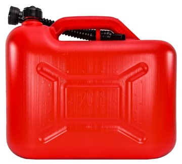 Каністра для палива HICO , 20л, пластик HDPE, червоний, 0.9кг (KAN003) KAN003 фото