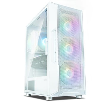 Корпус Zalman I3 Neo, без БП, 1xUSB3.0, 2xUSB2.0, 4x120mm RGB fans, TG Side Panel, ATX, белый I3NEOWHITE фото
