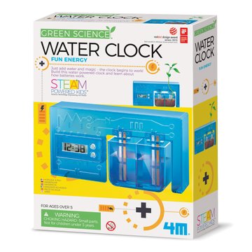 Набор для исследований 4M Часы на энергии воды (00-03411) 00-03411 фото