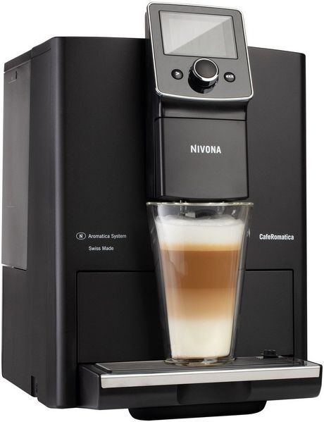 Кофемашина NIVONA CafeRomatica, 2,2л, зерно+молотая, автомат.капуч, авторецептов-9, серебристый (NICR820) NICR820 фото